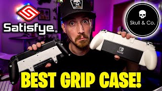 The Best Switch OLED Case  Skull amp Co Vs Satisfye  NeoGrip VS ZenGrip [upl. by Mannie192]