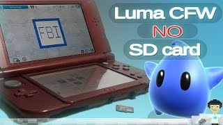 Booting Luma CFW With No SD Card  3DS Mod Features [upl. by Oemor]