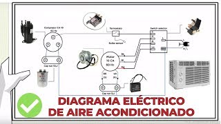 CÓMO LEER DIAGRAMA ELECTRICO DE AIRE ACONDICIONADO 🔎📐 [upl. by Pearlman]