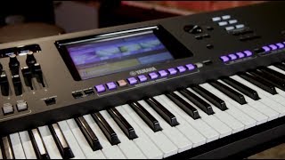 Yamaha GENOS 76key Flagship Arranger Workstation Demo [upl. by Ruhtracm]