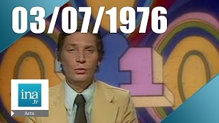 20h TF1 du 3 juillet 1976  canicule sur la France  Archive INA [upl. by Drofxer202]