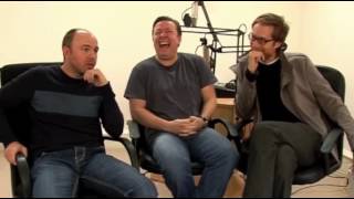 Karl Pilkington makes Ricky Gervais laugh hysterically 4 The Pigeon [upl. by Musette972]