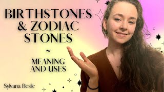 Birthstones and Zodiac Stones Meaning Uses and Origins [upl. by Gladdie459]