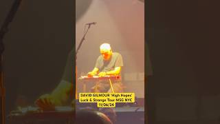 DAVID GILMOUR NYC ‘High Hopes’ Luck amp Strange Tour MSG NYC 110624 [upl. by Macario]