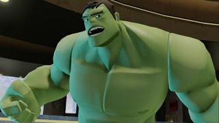 Disney Infinity 20 Marvel Super Heroes All Characters Gameplay [upl. by Domel]