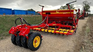 Vaderstad Rapid 300s Seed Drill  Walkaround [upl. by Rehpatsirhc676]