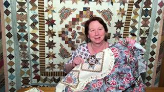 Karen Styles Mystery Quilt Video Block 6 [upl. by Ylaek]