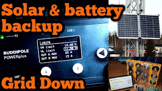 Ham Radio battery backup  Buddipole Power Plus [upl. by Assilem962]