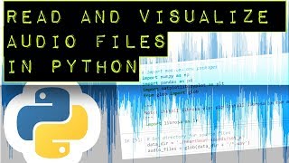 Read and Visualize Audio Files in Python librosa module [upl. by Romelle]