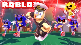 Playing the ULTIMATE SONICEXE games in ROBLOX [upl. by Yorel686]