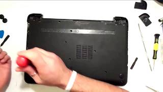 HP 250 G3 COME SMONTARE PC PORTATILE LAPTOP TUTORIAL COMPLETO ITA [upl. by Candy]