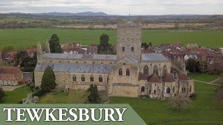 A History of Tewkesbury Abbey  Hidden Gems in the Cotswolds [upl. by Bozuwa]