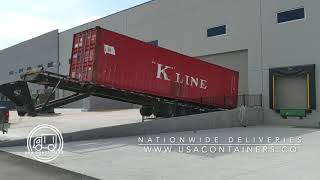 Roll Off Container Delivery  USA Containers  Nationwide Coverage  1 800 304 0981 [upl. by Eugenle51]