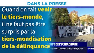 Quand on fait venir le tiersmonde il y a une tiersmondisation de la délinquance  Stéphane Ravier [upl. by Nanaek]