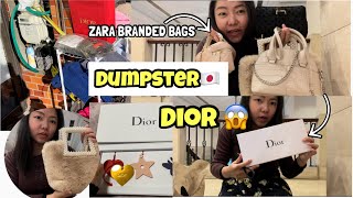 BASURA SA JAPAN  DUMPSTER DIVING  CHRISTIAN DIOR [upl. by Laro]