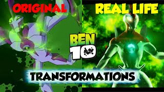 Ben 10  Waybig amp Chromastone Original Transformation VS Real Life [upl. by Newkirk]