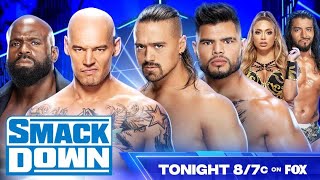 LEGADO DEL FANTASMA VS APOLLO CREWS amp BARON CORBIN WWE SMACKDOWN [upl. by Kacerek245]