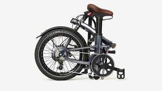 Decathlon BTWIN EFold 900 electric bike with a folding design 55km pedalassist range launched [upl. by Eirod]