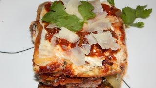 How To Make Vegetable Lasagna From Scratch  Vegetarian Recipes [upl. by Dier]