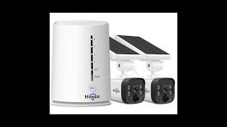 Hiseeu Wireless Security Camera Outdoor  4MP Solar Camera [upl. by Leynad387]