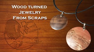 Wood Turned Jewelry From Scraps [upl. by Lohner559]