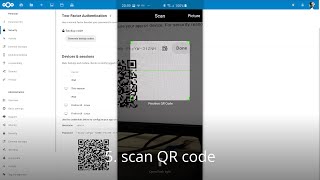 How to add a Nextcloud client account with a QR code [upl. by Antonio494]