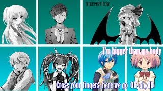 Nightcore  PATD Melanie Lana Troye Halsey tøp Marina Mashup Switching Vocals Lyrics [upl. by Ramed569]