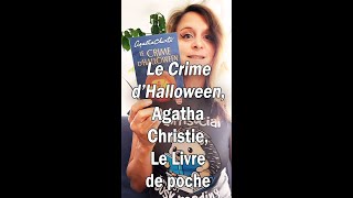 Mini review sur Le Crime dHalloween dAgatha Christie booktube Halloween AgathaChristie [upl. by Natale656]