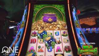 Leprechaun does the Floss in Wild Lepre’Coins Gold Reserve Slot – Tulalip Resort Casino [upl. by Rosse]