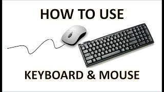 Computer Fundamentals  The Keyboard and Mouse  Learn How To Use a PC  Tips amp Tricks for Beginners [upl. by Eitsyrk]