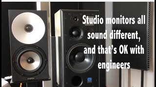 Are studio monitors more accurate than audiophile speakers [upl. by Nerti]