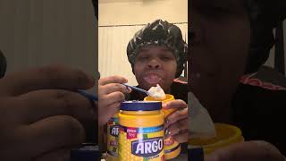 Cornstarch eating asmr [upl. by Zerla910]