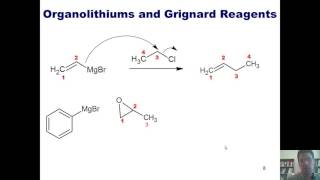 Chapter 11 – Organometallics Part 1 of 5 Grignard and organolithium reactions [upl. by Lyreb]