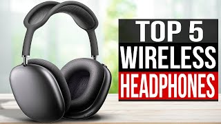 TOP 5 Best Wireless Headphones 2023 [upl. by Cherise]