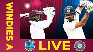 🔴LIVE West Indies A vs India A  Day 3  Second Test [upl. by Linnette]