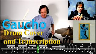 Gaucho by Steely Dan  Drum Cover and Transcription [upl. by Peltier]