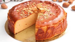 Tarta de Turrón Cremosa y muy Fácil de Hacer  Cheesecake de Turrón Blando [upl. by Dotson]