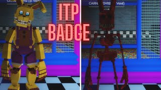 How to get ITP Bonnie in Fnaf New And Rebranded Rp [upl. by Kirrad]