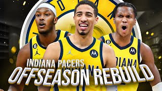 DRAFTING A SUPERSTAR INDIANA PACERS OFFSEASON REBUILD NBA 2K23 [upl. by Eimmij]