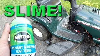 How to Fix Flat Tires With Slime Tire Sealant [upl. by Domini]