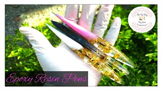 How To  DIY Epoxy Resin Pens [upl. by Duwe]