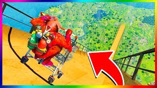 LE CHARIOT DE SUPERMARCHÉ SERA DISPONIBLE DEMAIN SUR FORTNITE BATTLE ROYALE [upl. by Rimas]