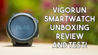 Vigorun Smartwatch Unboxing Review and Test [upl. by Enilegna]