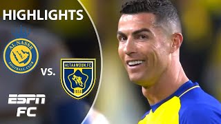 Cristiano Ronaldos TWO ASSISTS power Al Nassrs win 💪  Saudi Pro League Highlights  ESPN FC [upl. by Traver]