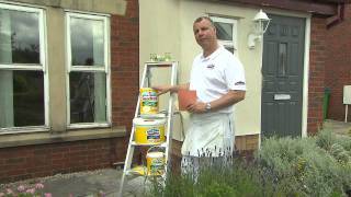 Painting the Exterior of Your House  Choosing Masonry Paint and Colours [upl. by Hamlen]