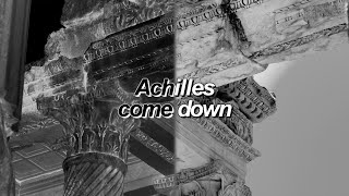 gang of youths  achilles come down lyrics [upl. by Ainafetse]