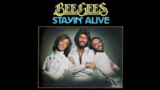 Bee Gees Stayin Alive vocals only [upl. by Lal]