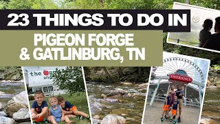 23 Things To Do in Pigeon Forge  Gatlinburg Tennessee  Pangani Tribe [upl. by Eihpos]