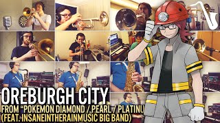 Pokémon DPPt Oreburgh City Big Band Jazz Arrangement  insaneintherainmusic [upl. by Sharon706]