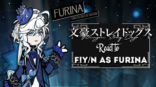 BSD react to FYN as Furina  11   RUSENG [upl. by Aushoj161]